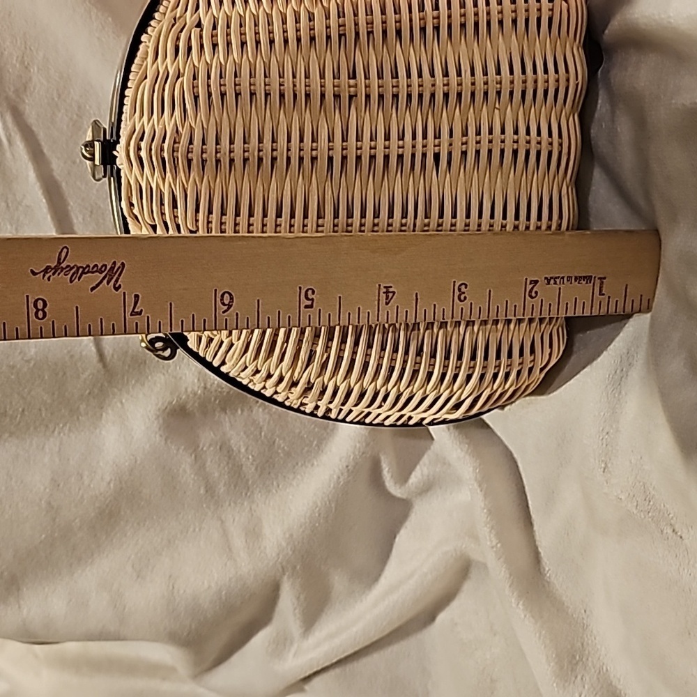 Patricia Nash crossbody wicker bag excellent condition - Picture 13 of 16